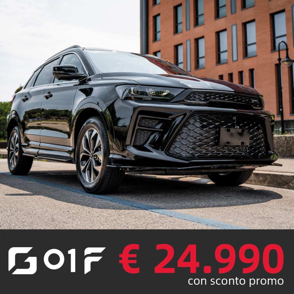 offerta gpl omaggio suv swm g01f campello motors venezia mestre padova mirano